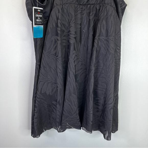 Swim Solutions Tummy Control Swim dress black - 18W - Picture 9 of 13